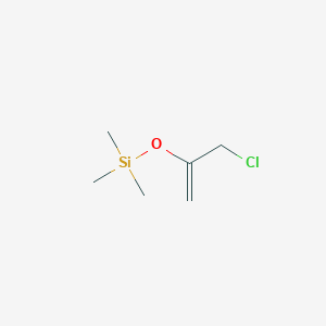 molecular formula C6H13ClOSi B1626848 3-氯-2-三甲基硅氧丙烯 CAS No. 76634-95-2