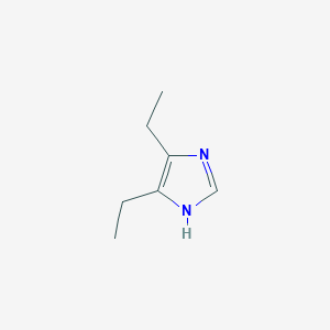 B1626852 4,5-diethyl-1H-imidazole CAS No. 73673-27-5