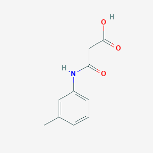 molecular formula C10H11NO3 B1626859 3-[(3-Methylphenyl)amino]-3-oxopropanoic acid CAS No. 95262-00-3