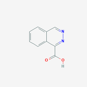 molecular formula C9H6N2O2 B1626860 酞嗪-1-羧酸 CAS No. 801161-36-4