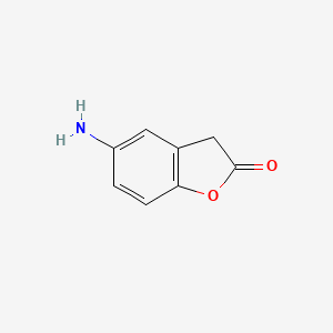 molecular formula C8H7NO2 B1626873 5-氨基苯并呋喃-2(3H)-酮 CAS No. 83528-03-4