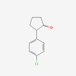 B1626885 2-(4-Chlorophenyl)cyclopentan-1-one CAS No. 40297-26-5