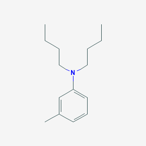 molecular formula C15H25N B1626909 N,N-dibutyl-3-methylaniline CAS No. 74878-72-1