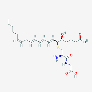 molecular formula C25H40N2O6S B162691 11-trans-LTD4 CAS No. 79768-40-4