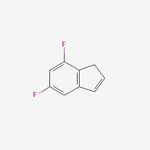 molecular formula C9H6F2 B1626949 5,7-Difluoro-1H-indene CAS No. 939760-79-9