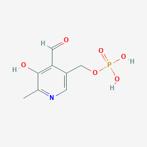 molecular formula C8H10NO6P B162695 磷酸吡哆醛 CAS No. 853645-22-4
