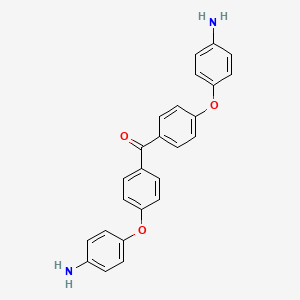 molecular formula C25H20N2O3 B1626979 4,4'-双(4-氨基苯氧基)二苯甲酮 CAS No. 30184-96-4