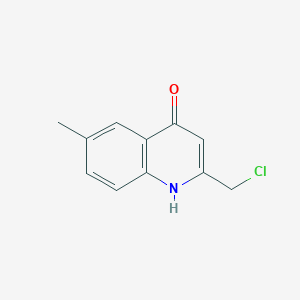B1627027 2-(Chloromethyl)-6-methyl-4(1H)-quinolinone CAS No. 946755-45-9
