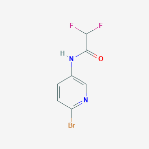 B1627033 N-(6-Bromopyridin-3-yl)-2,2-difluoroacetamide CAS No. 850349-86-9