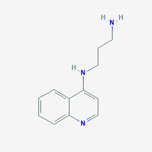 B1627040 4-(3-Aminoprop-1-yl)aminoquinoline CAS No. 75090-53-8
