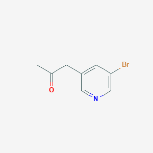B1627042 1-(5-Bromopyridin-3-yl)propan-2-one CAS No. 605681-06-9