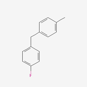 B1627044 1-Fluoro-4-[(4-methylphenyl)methyl]benzene CAS No. 39768-70-2
