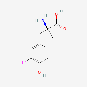 B1627053 3-Iodo-alpha-methyl-l-tyrosine CAS No. 4298-17-3