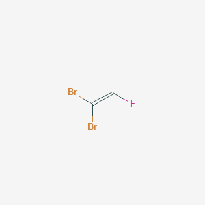 molecular formula C2HBr2F B1627068 1,1-二溴-2-氟乙烯 CAS No. 358-96-3