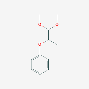 B1627074 [(1,1-Dimethoxypropan-2-yl)oxy]benzene CAS No. 864684-71-9