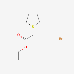 molecular formula C8H15BrO2S B1627086 1-(2-Ethoxy-2-oxoethyl)tetrahydrothiophenium bromide CAS No. 25709-55-1