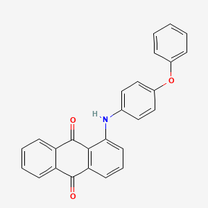 molecular formula C26H17NO3 B1627087 1-[(4-Phenoxyphenyl)amino]anthraquinone CAS No. 85720-76-9