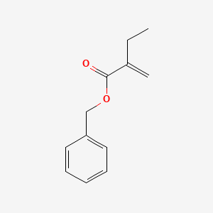 molecular formula C12H14O2 B1627095 Benzyl 2-methylidenebutanoate CAS No. 219506-75-9
