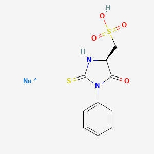 molecular formula C10H10N2NaO4S2 B1627106 CID 16219831 CAS No. 108321-85-3