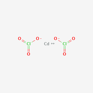 molecular formula CdCl2O6 B1627115 二氯酸镉 CAS No. 22750-54-5