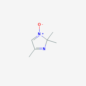 B162713 2,2,4-Trimethyl-2H-imidazole 1-oxide CAS No. 136440-22-7