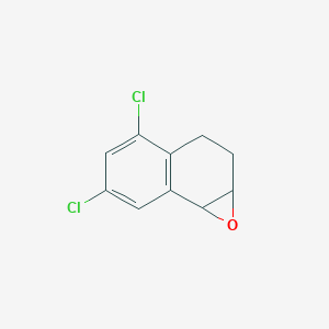 molecular formula C10H8Cl2O B1627148 4,6-Dichloro-1a,2,3,7b-tetrahydro-1-oxa-cyclopropa[a]naphthalene CAS No. 939760-66-4