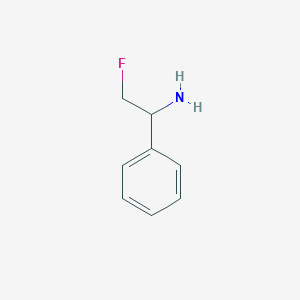 molecular formula C8H10FN B1627149 2-Fluoro-1-phenylethan-1-amine CAS No. 929971-85-7