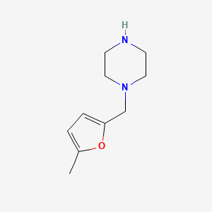 molecular formula C10H16N2O B1627162 1-[(5-甲基-2-呋喃基)甲基]哌嗪 CAS No. 873433-11-5
