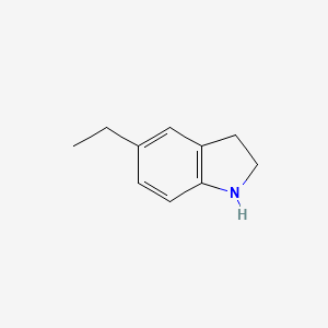 molecular formula C10H13N B1627181 5-乙基吲哚啉 CAS No. 67932-65-4