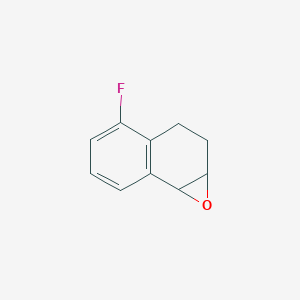 molecular formula C10H9FO B1627184 4-Fluoro-1a,2,3,7b-tetrahydronaphtho[1,2-b]oxirene CAS No. 939760-67-5