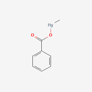 molecular formula C8H8HgO2 B1627193 Methylmercury benzoate CAS No. 3626-13-9