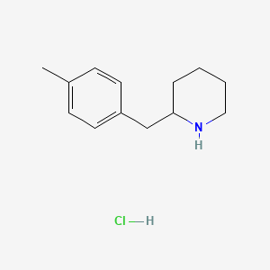molecular formula C13H20ClN B1627218 2-(4-Methyl-benzyl)-piperidine hydrochloride CAS No. 782504-65-8