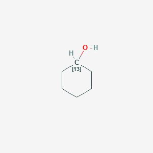molecular formula C6H12O B1627284 环己醇-1-13C CAS No. 38134-57-5