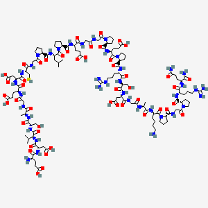 molecular formula C123H195N39O47S B1627304 Pro-opiomelanocortin joining peptide(79-108) CAS No. 83296-42-8