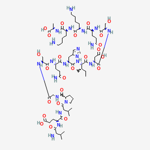 molecular formula C69H115N21O24 B1627305 Ctp3 peptide CAS No. 89157-28-8