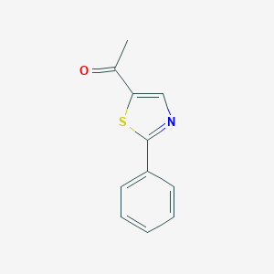 B162731 1-(2-Phenyl-1,3-thiazol-5-yl)-1-ethanone CAS No. 10045-50-8