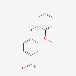 B1627329 4-(2-Methoxyphenoxy)benzaldehyde CAS No. 78725-48-1