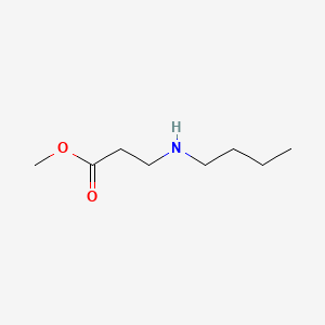 molecular formula C8H17NO2 B1627360 Methyl 3-(butylamino)propanoate CAS No. 4640-77-1