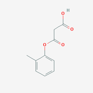 3-(2-Methylphenoxy)-3-oxopropanoic acid