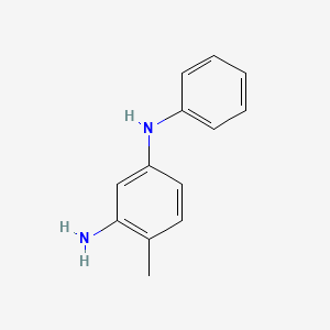 B1627422 4-Methyl-N~1~-phenylbenzene-1,3-diamine CAS No. 6406-71-9
