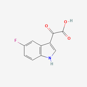 molecular formula C10H6FNO3 B1627428 2-(5-Fluoro-3-indolyl)-2-oxoacetic Acid CAS No. 913320-96-4