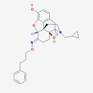6-(3-Phenylpropyl)oximino naltrexone
