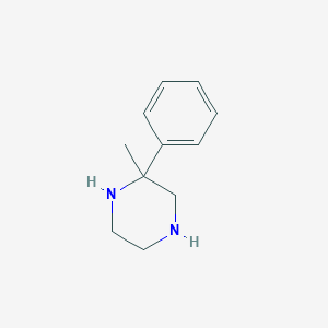 molecular formula C11H16N2 B1627451 2-Methyl-2-phenylpiperazine CAS No. 13157-36-3