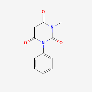 molecular formula C11H10N2O3 B1627459 1-Methyl-3-phenyl-pyrimidine-2,4,6-trione CAS No. 53727-29-0