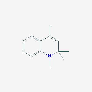 B1627471 1,2,2,4-Tetramethyl-1,2-dihydroquinoline CAS No. 46255-82-7