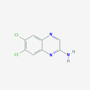 B1627472 6,7-Dichloroquinoxalin-2-amine CAS No. 76002-68-1