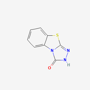 B1627474 Benzo[4,5]thiazolo[2,3-c][1,2,4]triazol-3(2H)-one CAS No. 41814-44-2