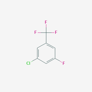 molecular formula C7H3ClF4 B1627489 1-氯-3-氟-5-(三氟甲基)苯 CAS No. 1005764-23-7