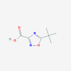 molecular formula C7H10N2O3 B1627490 5-叔丁基-1,2,4-噁二唑-3-羧酸 CAS No. 748743-73-9