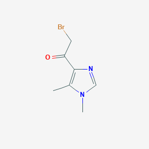 2-Bromo-1-(1,5-dimethyl-1H-imidazol-4-yl)ethanone